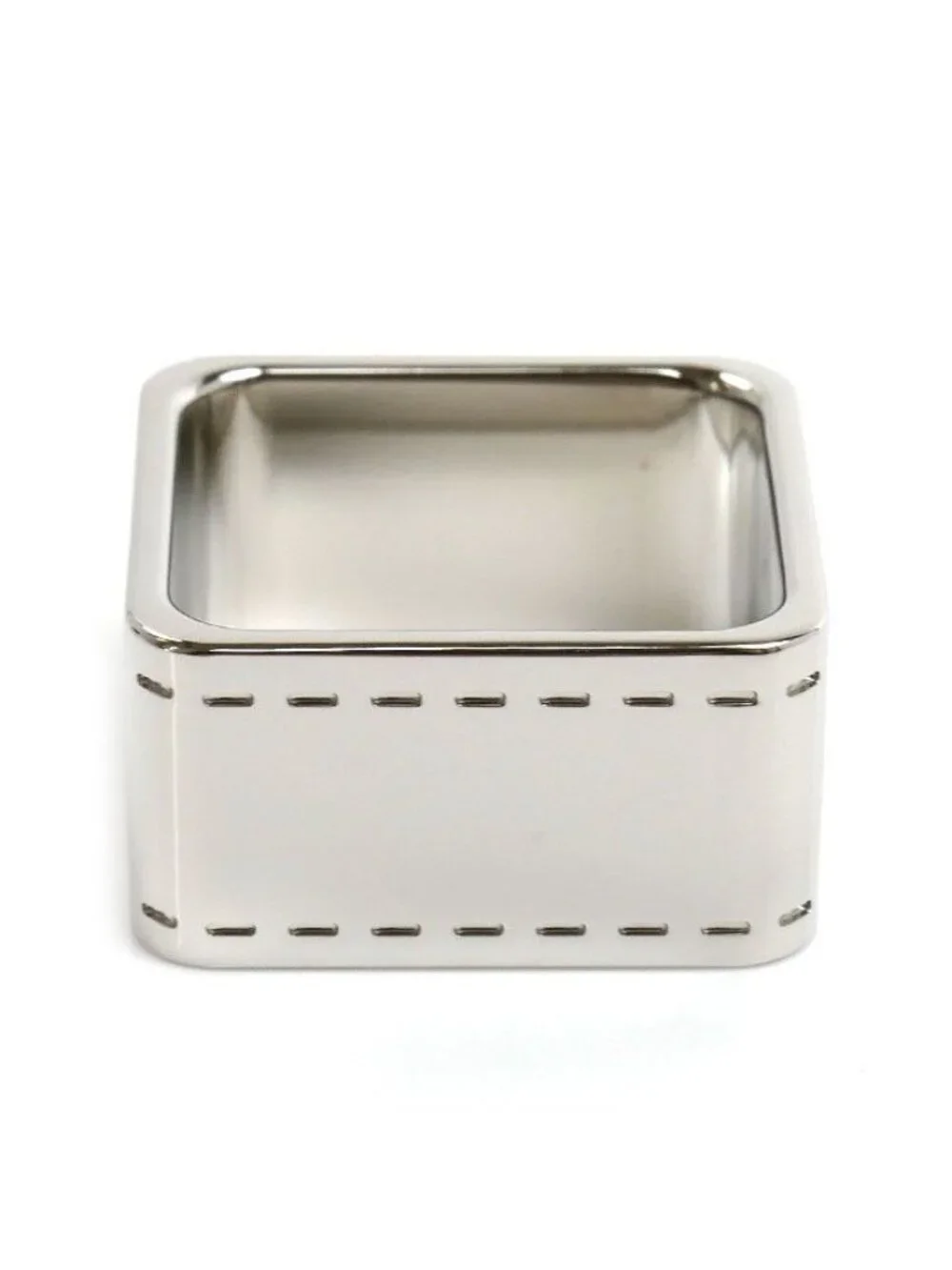 ★SOLD★ Hermes Metal Bolduc Scarf Ring 00 90 - Picture 2 of 5